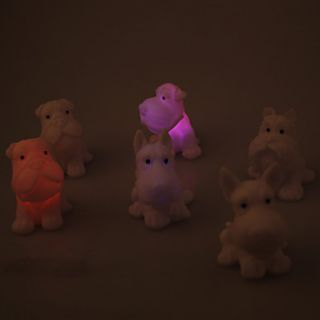 EUR € 20.78   leuke honden kleurrijke LED nachtlampje (6 pack