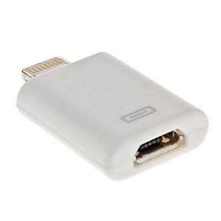 USD $ 17.79   8 Pin Lightning Male to Mini USB Female Adapter for