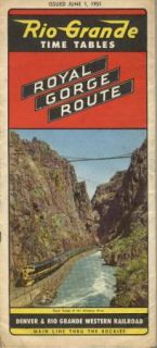 1951 Denver & Rio Grande Western Railroad   D&RGW passenger train