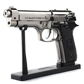 USD $ 8.73   US 9mm M9 Pistol Shaped Lighter,