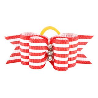 EUR € 0.73   Striper Tiny Rubber Band Hair Bow for Dogs Katter