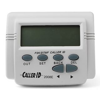 USD $ 8.79   FSK/DTMF Phone Line Powered Caller ID Displayer with Call