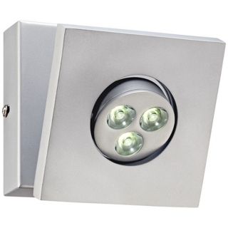 Urania 4 3/4" High LED Silver Wall Sconce   #X0120