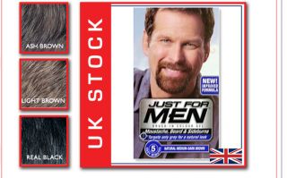 Just for Men Colour Beard Dye Natural Medium Dark Brown