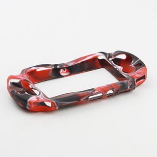 USD $ 3.79   Camouflage Style Silicone Case for PS Vita (Black and Red