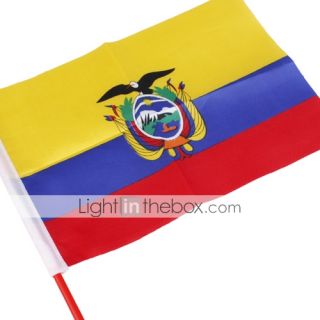 EUR € 1.83   Bandeira de Equador grande 21,5 centímetros, Frete