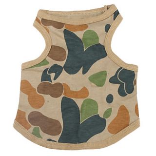EUR € 7.81   Bos Camouflage Pattern Katoen Pet Vest voor honden (XS
