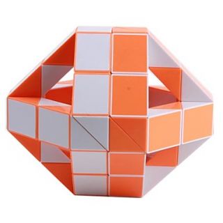 plastique puzzle cube magique jouet 72 pièces forme de rugby (couleur