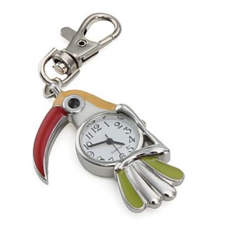 EUR € 3.86   leuke vogel pc quartz horloge sleutelhanger (groen