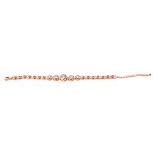 EUR € 9.93   Rose Gouden Plated Crystal Armband, Gratis Verzending