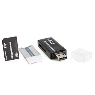 EUR € 12.87   8gb Memory Stick PRO Duo hukommelseskort med adapter