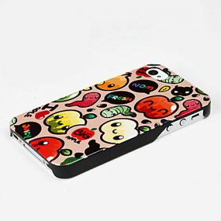 USD $ 2.89   Apple Pattern Hard Case for iPhone 4 and 4S,