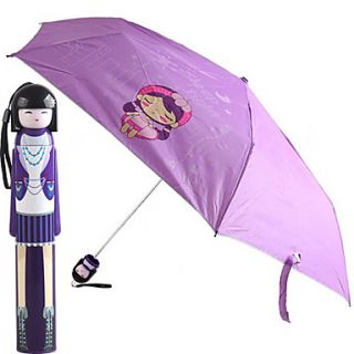 EUR € 15.81   Japanese Style Doll Girl Painting parapluie (Violet