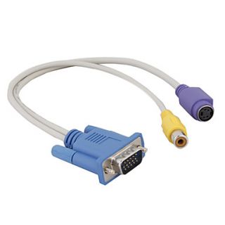 EUR € 3.86   Cable SVIDEO yRCA F a VGA