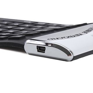 EUR € 14.99   104 nøglen fleksibel qwerty USB tastatur (vandtæt