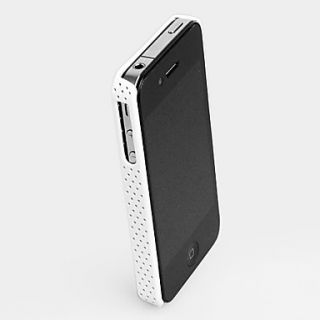 USD $ 1.59   Ultra Thin Rubber Matte Mesh Hard Case Cover for iPhone 4