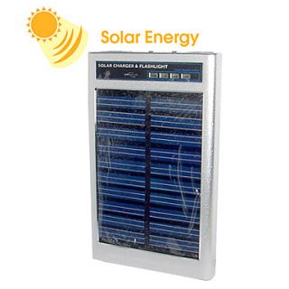 USD $ 22.59   1,600mAh solar charger for mobiles, cameras and /MP4