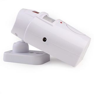 105dB Security Alarm Siren with IR Motion Detector and Dual Arm/Disarm