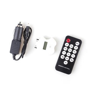 USD $ 9.69   LED FM Transmitter for iphone 3GS/4G with remote control