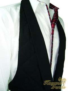 Kris Van Assche 08AW Black Backless Padded Vest