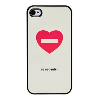 EUR € 2.57   Flash Design Heart Mønster Hard Case for iPhone 4/4S