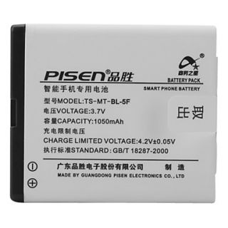 Pisen BL 5F Batería para Nokia N95 N99 N93i E65 6710n 6210si x5 x5 01