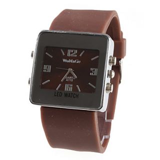 USD $ 6.39   Fashion Girl Women Wrist Watch Brown Watchband Brown Dial