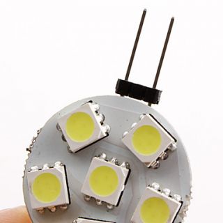 EUR € 1.46   g4 2 2.5W 6x5050 smd 60 70lm 6000 6500k naturlig hvitt