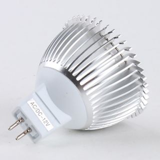 EUR € 4.04   GU5.3 3x1W 3 270lm led bianco caldo lampadina di luce