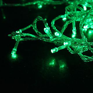 10m 100 led grünes Licht 8 Funkenbildung Modi Weihnachten String