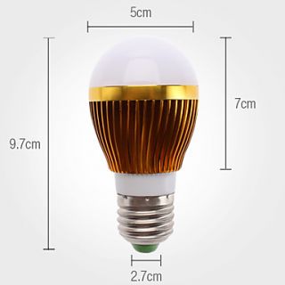 EUR € 7.53   E27 6W 400 500lm 3000 3500K warm wit licht geleid bal