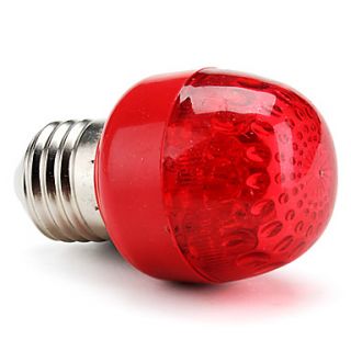 1W Red Light LED Ball Bulb ((170 250V), Gadgets
