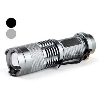 Portable SIPIK SK68 3W Zoom Flashlight with Cree Q5 LED (1x14500, 1xAA