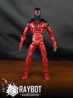 Marvel Legends New Kaine Scarlet Spider Custom Action Figure by Raybot