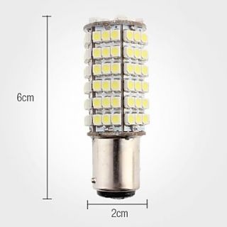 EUR € 11.49   BAY15D 1157 6W 120x3528 SMD wit licht LED lamp voor in