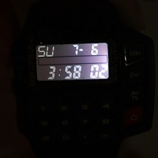 USD $ 7.19   EL Back Light Remote Control & Calculator Wrist Watch