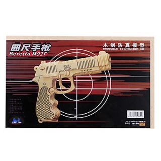 EUR € 7.81   brinquedo quebra cabeça de madeira 3d pistola, Frete