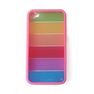 EUR € 5.33   Schutz Regenbogen Hartschalenetui für iPhone 4G (rosa