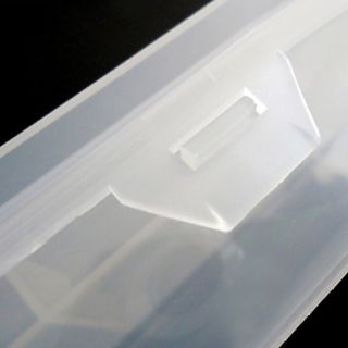 USD $ 6.49   Transparent Fishing Tackle Box with Inserts,