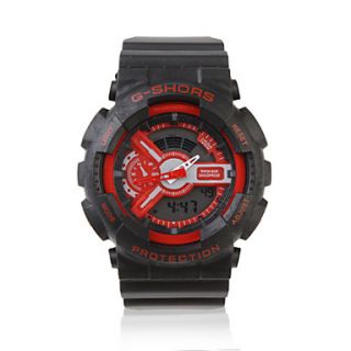 USD $ 9.99   Waterproof Sporty Double Movement Digital Stop Watch with