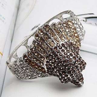 USD $ 11.99   Exquisite Rhinestone Owl Bracelet,