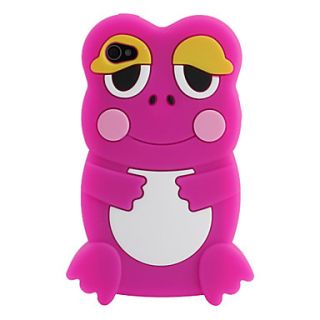 EUR € 4.31   Cute Frog stil Beskyttende myk veske for iPhone 4 og 4S