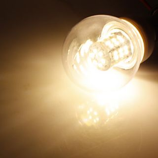 E14 3.5W 48x3528 SMD 230 250LM 3000 3500K Warm White Light LED Ball