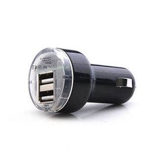USD $ 5.49   Multifuction Car Charger for iPad/iPhone/iPod/USB Powered