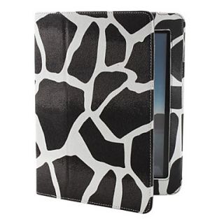 USD $ 17.79   Zebra Skin Protective PU Leather Case and Stand for the