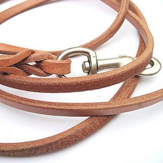 USD $ 17.09   Genuine Leather Dog Leash (200 x 0.5cm, Brown),