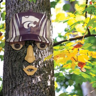 Kansas State Wildcats NCAA Forest Face Wall and Tree Yard Decoration
