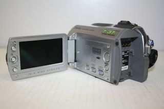 JVC Everio GZ MG130 30 GB Camcorder Silver for Parts