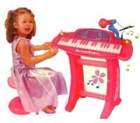 Keyboard Piano Toy Game Girls Kids Learn Record Play Sing Microphone
