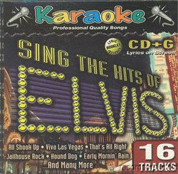 Sing The His of Elvis Presley Karaoke CD G 16 Songs Viva Las Vegas